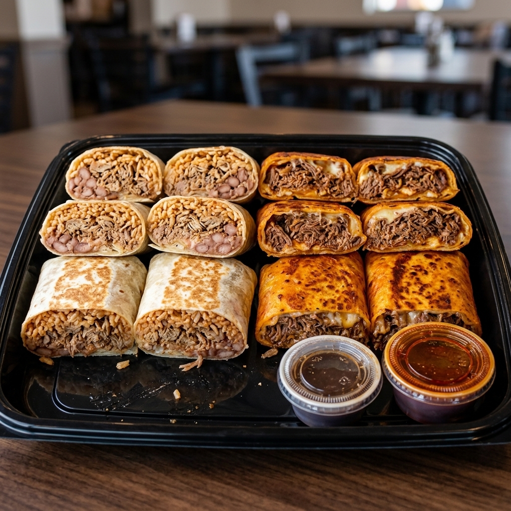 Mixed Burrito Tray